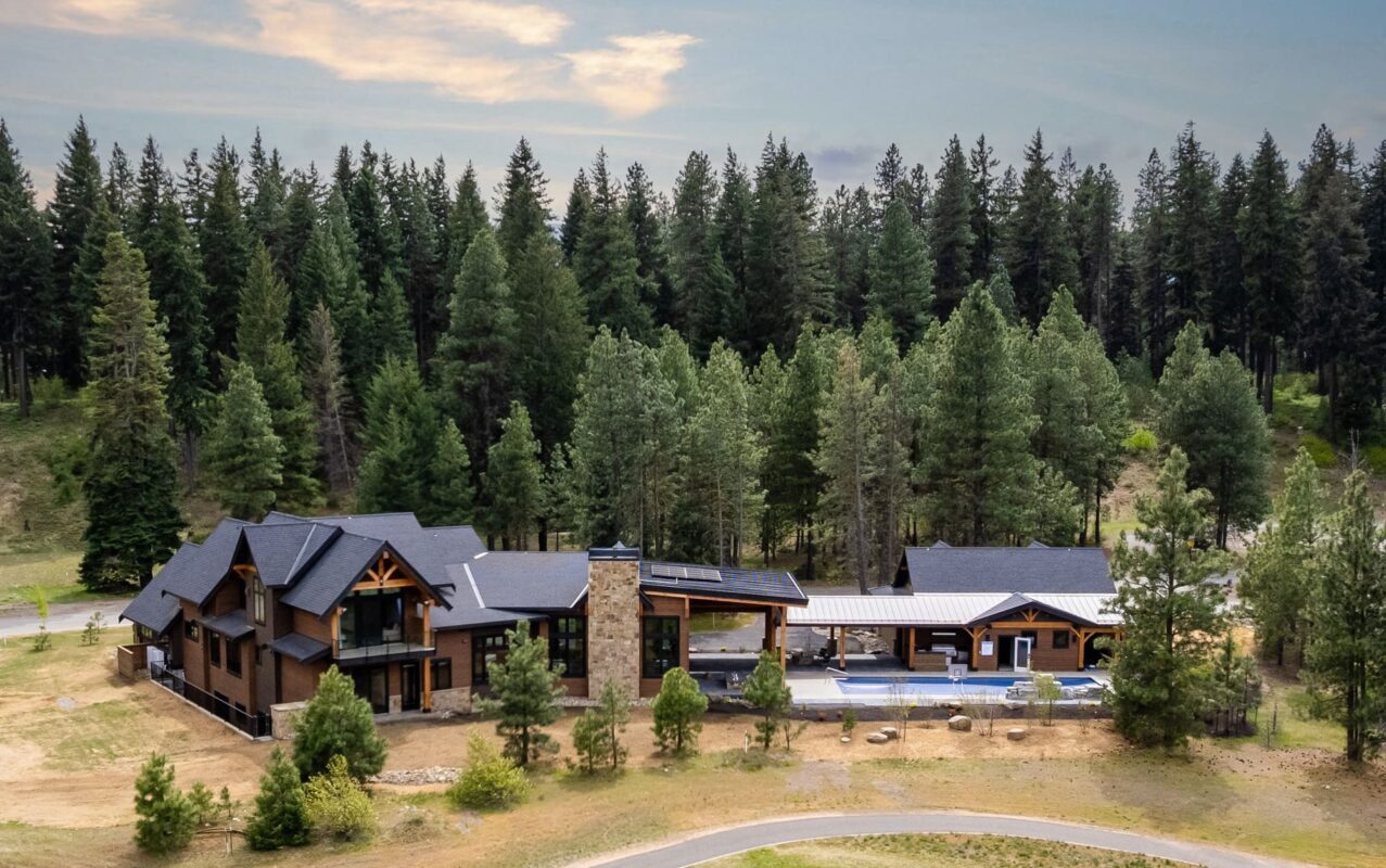 Stunning Mountain Home Nestled In Lush Forest — Ariana Designs & Interiors