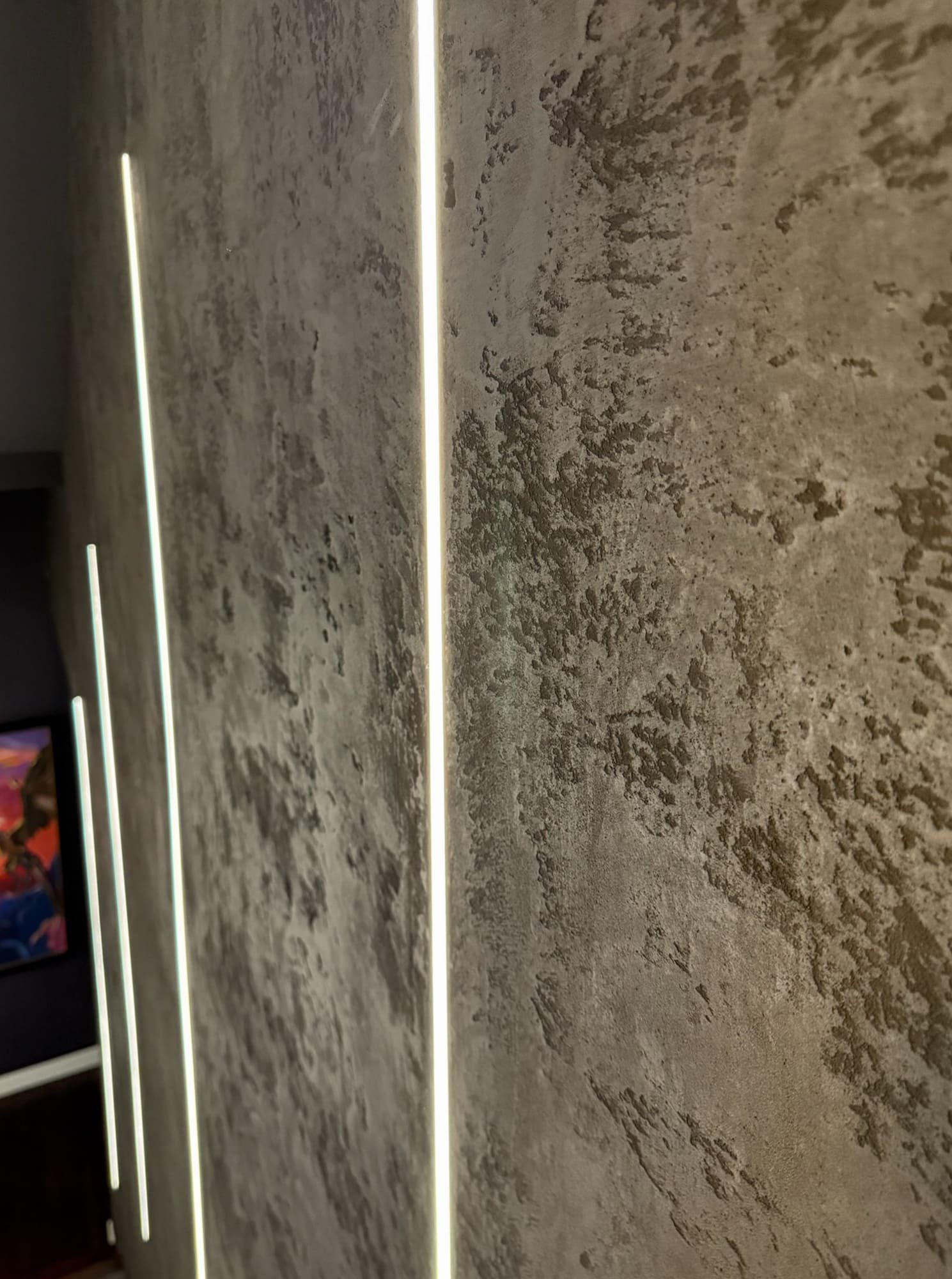 Minimalist wall lighting detail — Staircase Interior, Ariana Designs