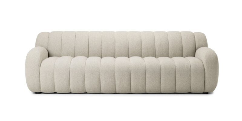 Contemporary Sofa Neutral Upholstery — Ariana Designs & Interiors