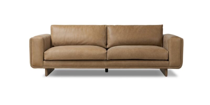 Minimalist Leather Sofa 1 — Ariana Designs & Interiors