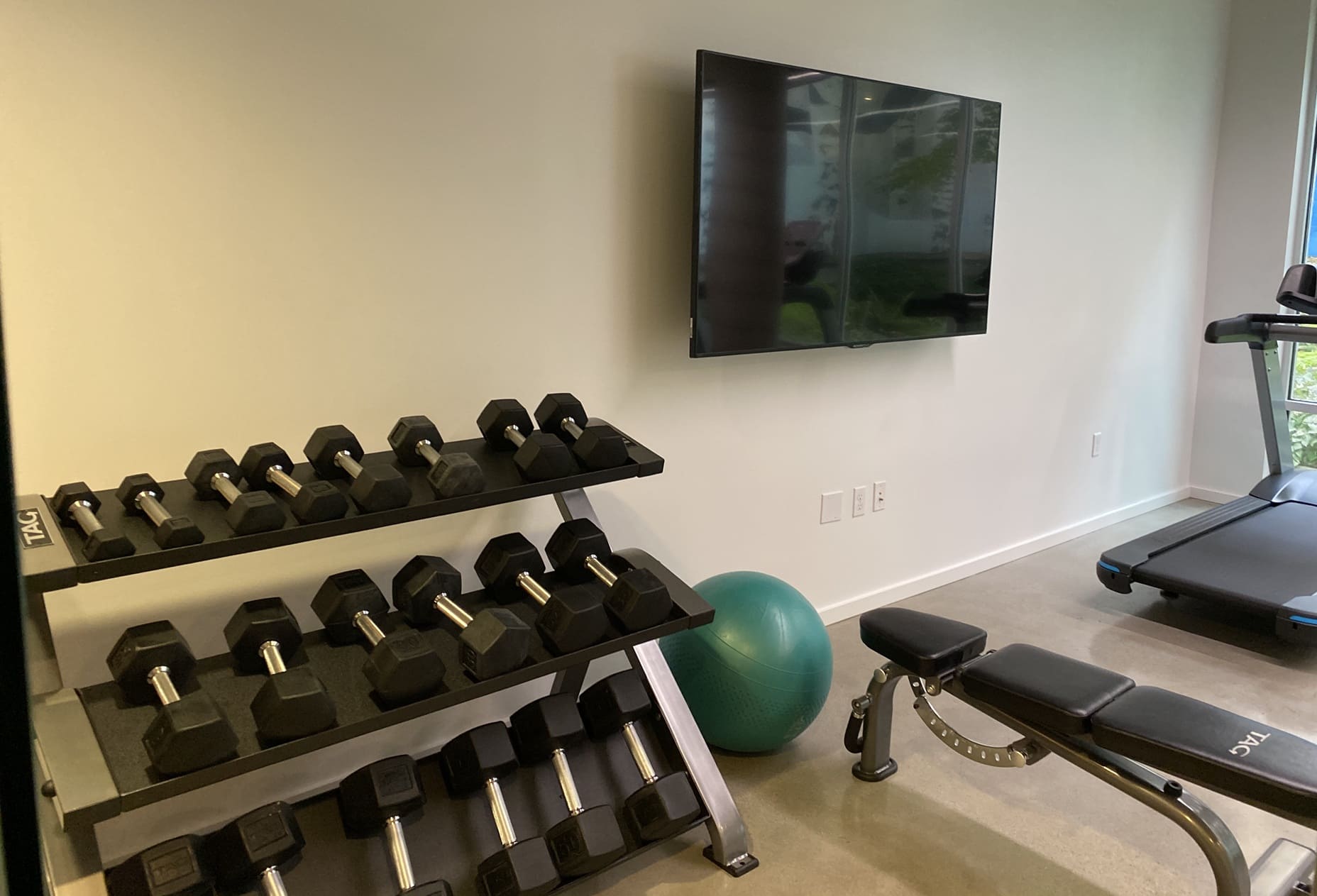 Beryl fitness room — Ariana Designs & Interiors, Seattle