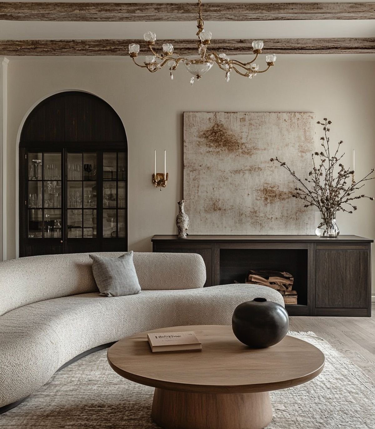 Beige Living Room2 — Ariana Designs & Interiors