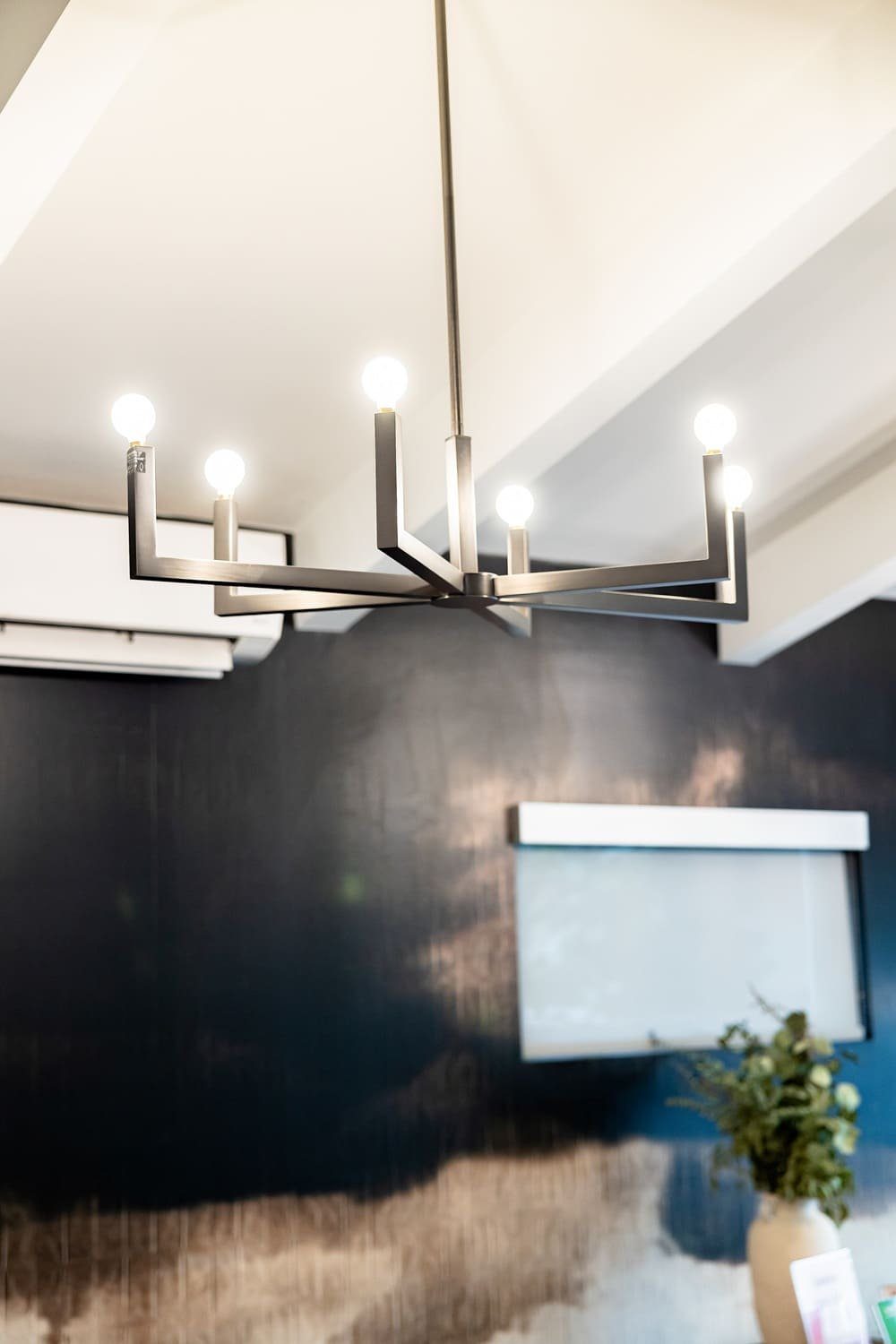 Pendant lighting detail — Commercial Interior Design, Ariana Designs