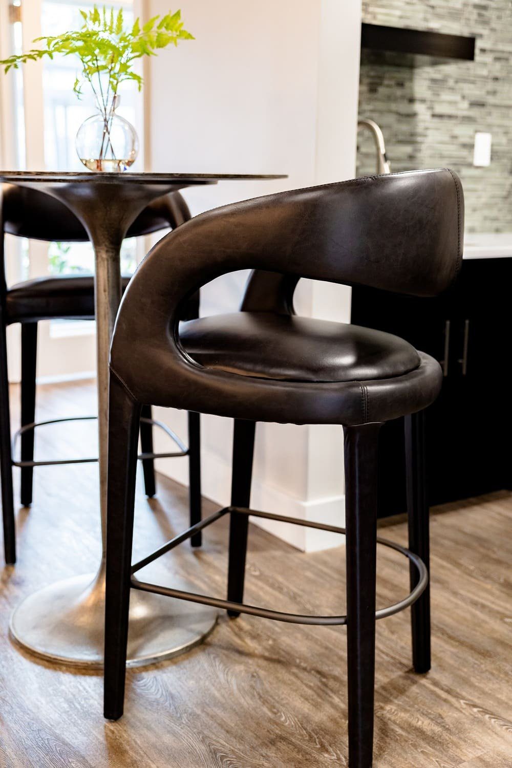 Ribbed fabric bench seating — Commercial Lounge Bellevue, Ariana Designs