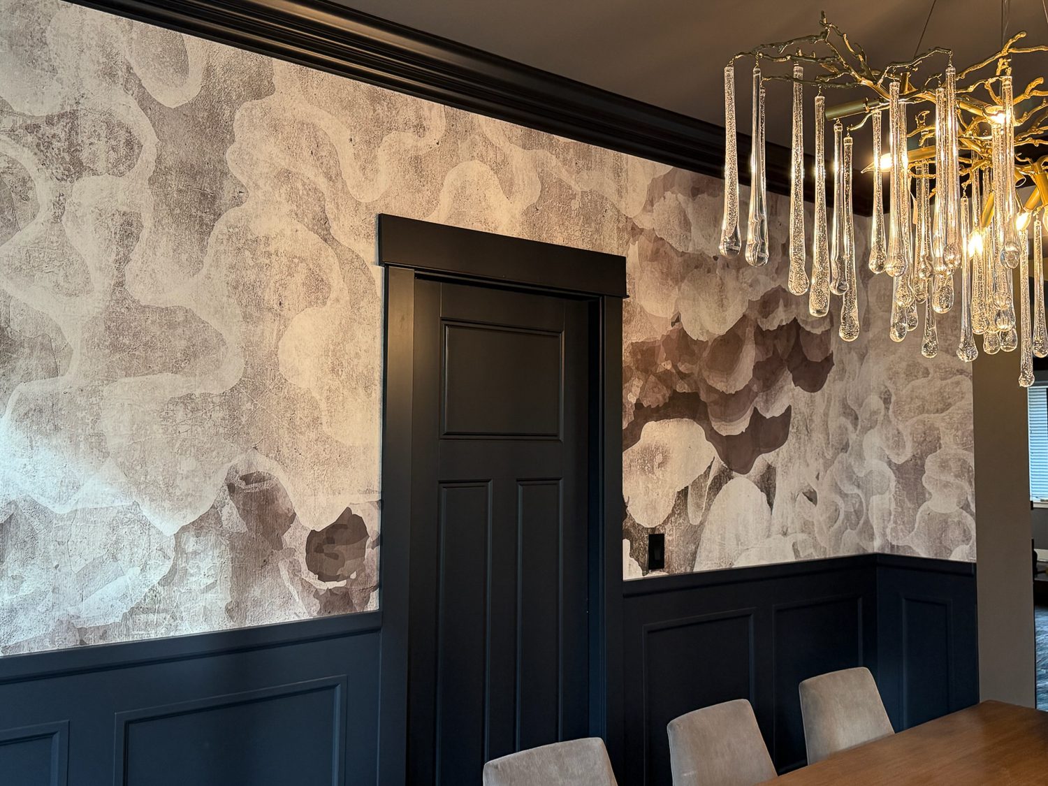 Neoclassical dining room design challenge — Ariana Designs, Kirkland